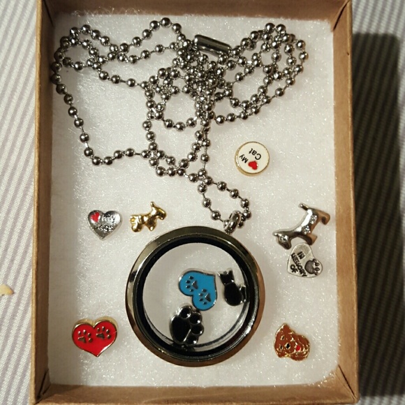 Pet charm necklace