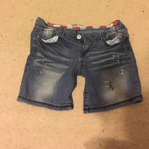 Fourth of July Jean Shorts