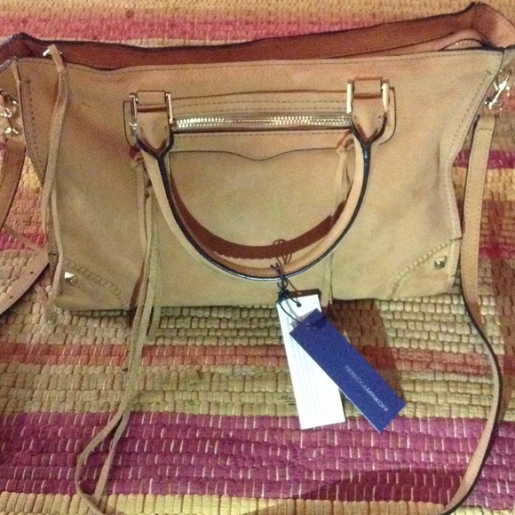 Rebecca Minkoff handbag. Suede, never used