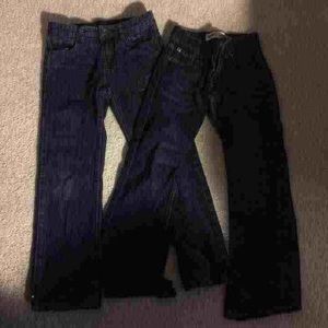 2 Pairs of boys jeans