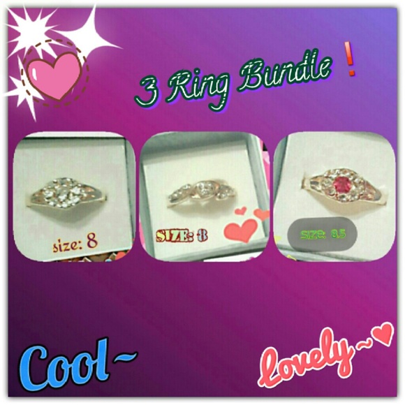 Get 3 Rings For One Great Price!!❗❕