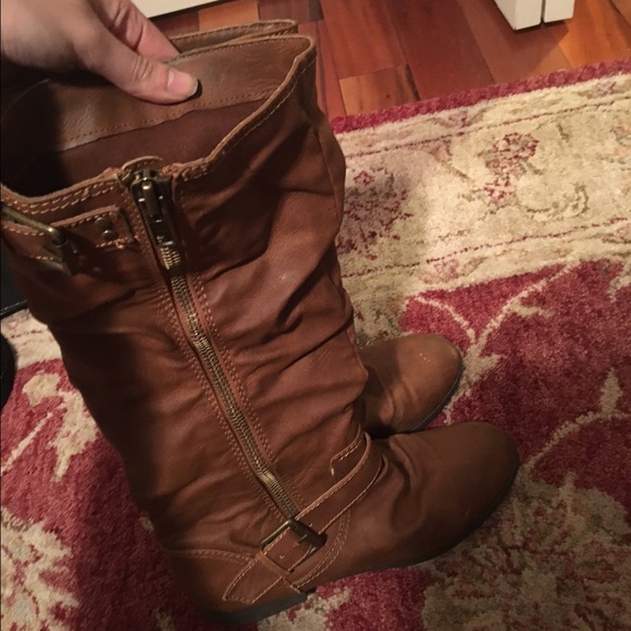 Light Brown Riding Boots