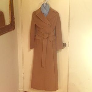 Banana Republic camel hair double-breasted coat