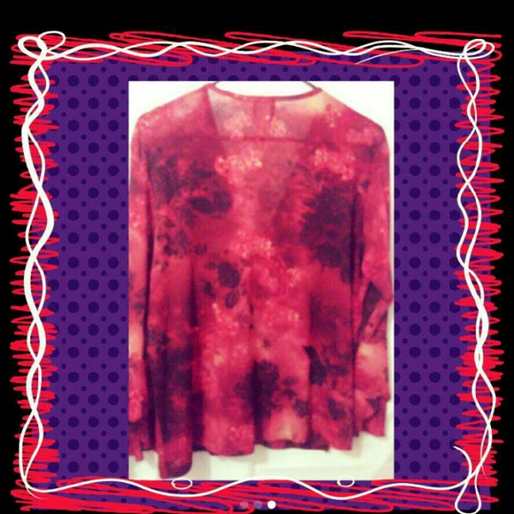 Plus size Divalicious top ~sz.1X - Picture 3 of 3