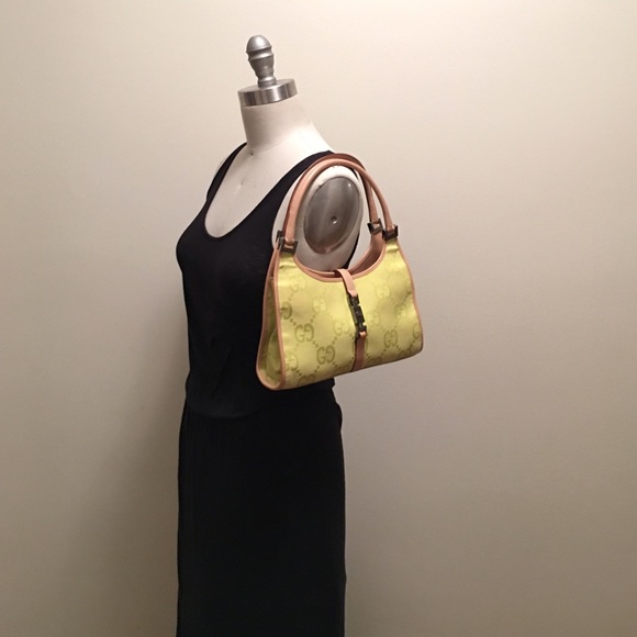 Gucci hand bag monogram vintage like NEW - Picture 4 of 4