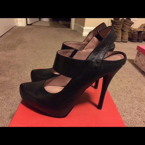 Black heels