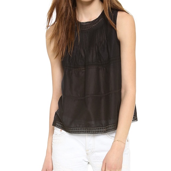 Madewell Memento Tank (in BLACK)