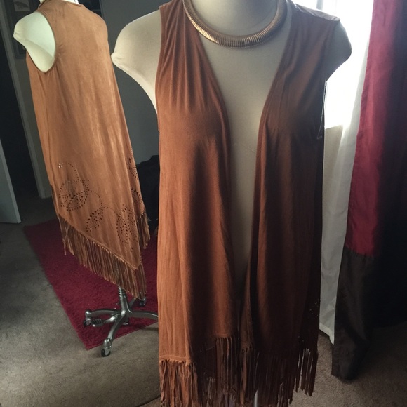 Tan vest