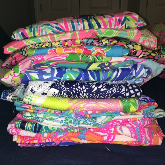 Lilly Pulitzer mini closet clean out