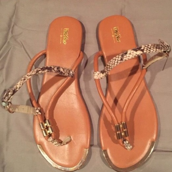 Mossimo Co. Flip Flops. Worn Once. Size 7