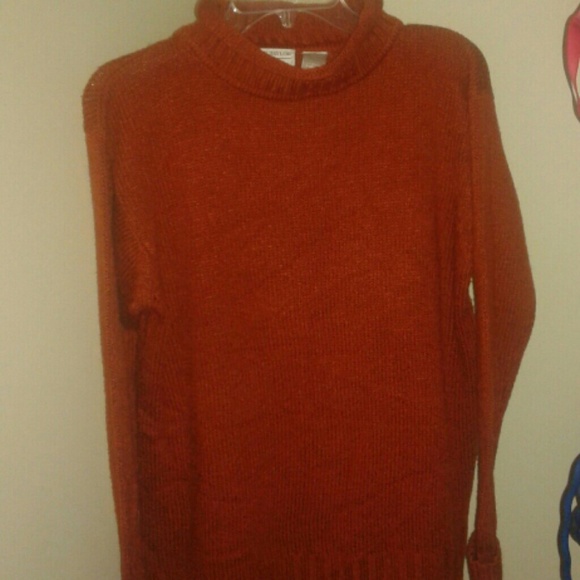 Orange Sweater