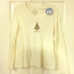 NWT Life is good long sleeve t