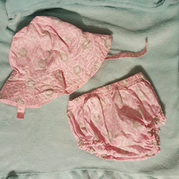 Pottery Barn Sun Hat and Bloomers