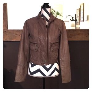 Banana Republic leather jacket