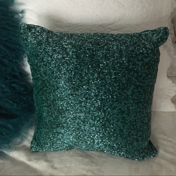Pier 1 Accessories Beaded Accent Pillow Poshmark