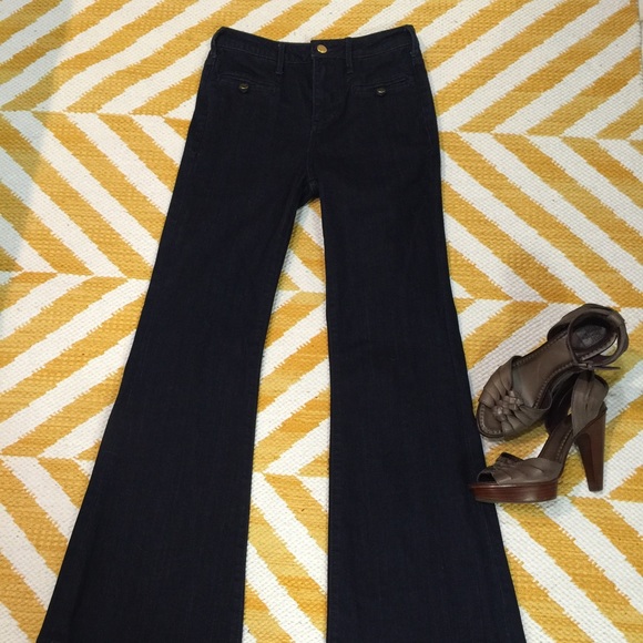 Pilcro high waisted flared jeans