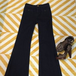 Pilcro high waisted flared jeans