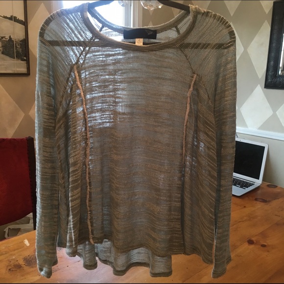 Sea foam green shirt