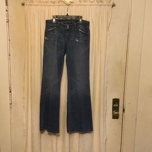 A&F Wide Leg Jeans