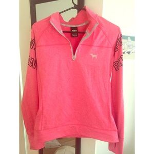 VS PINK quarter zip