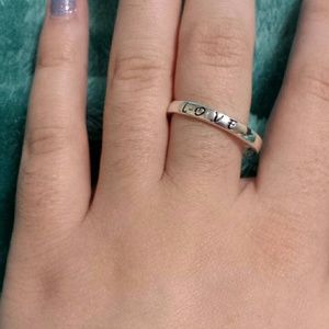 Avon Sterling Silver Love Ring