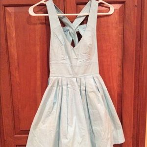 Xenia light blue mini dress. AUS size 8. US size 2