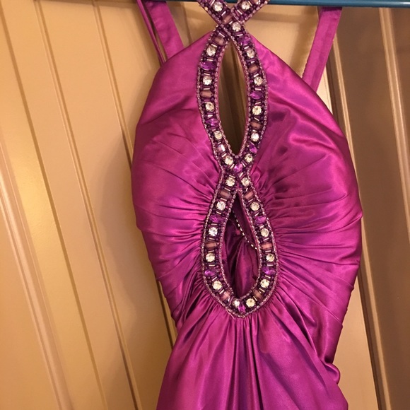 Just in time for PROM! Beautifully jeweled gown!