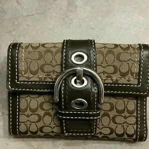 Small coach wallet