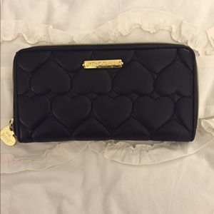 Betsy Johnson Black Wallet