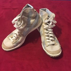 Nike hi-top shoes