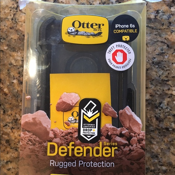 Black box otter box for iPhone 6