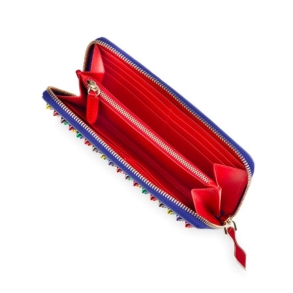 🚫SOLD🚫Christian Louboutin Panetone Spiked Wallet - Picture 4 of 4