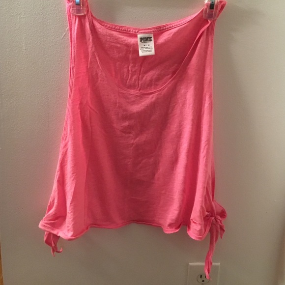 PINK tank top.