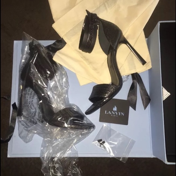BNIB Lanvin Ankle Strap Sandal