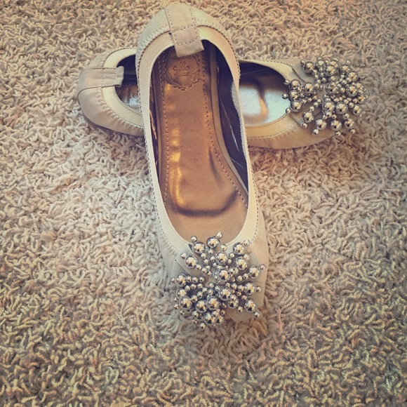 NWOT Ollio Beaded Accent Ballet Flat