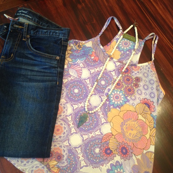 Floral Racerback Top