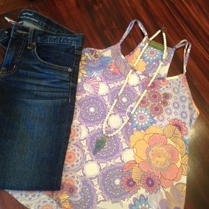 Floral Racerback Top