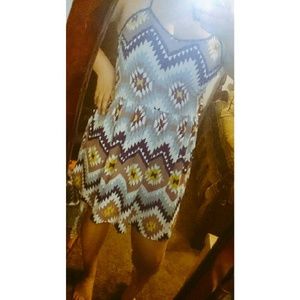 Aztecish Design Dress