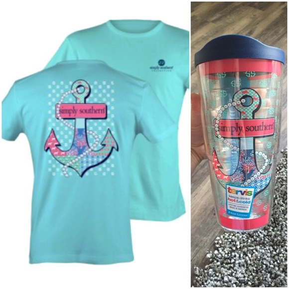 Simply Southern T-shirt & Tervis - PRPANCHOR-SCUBA