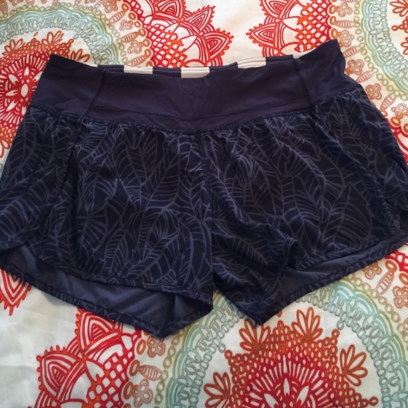 Navy blue lulu shorts