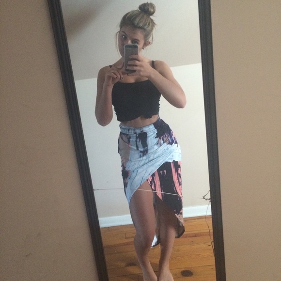 Asymmetrical Style Skirt