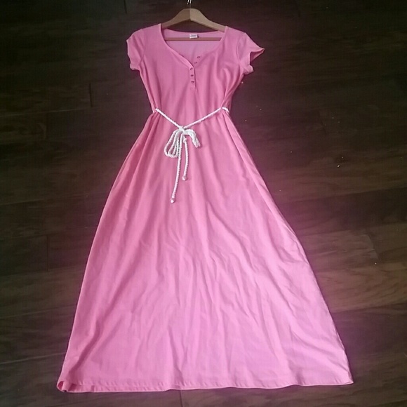 Pink Maxi Dress