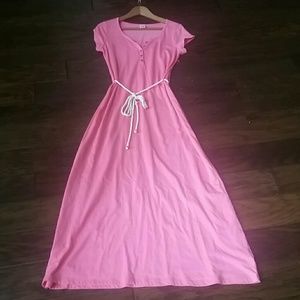 Pink Maxi Dress