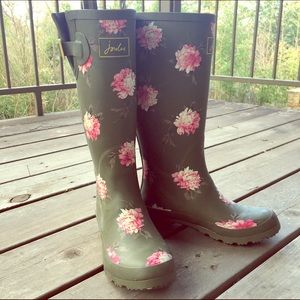 Joules Wellyprint Printed Rain Boots