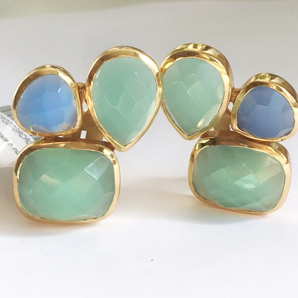 Julie Vos Clip on Esme Earrings