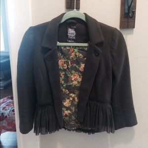 Free People cropped blazer