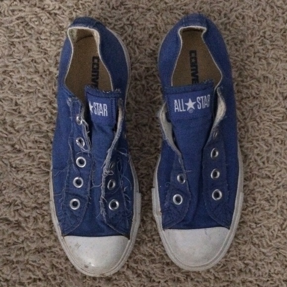 Converse Shoes - Slip On Distressed All Star Chuck Taylor Converse