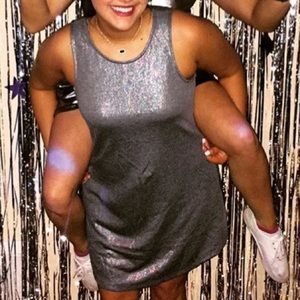 Silver Tunic dress