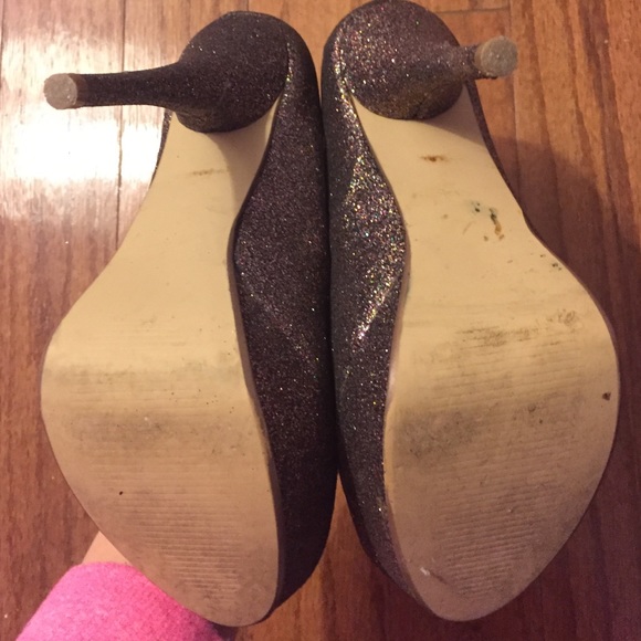 Steve Madden Glittery Heels - Picture 4 of 4