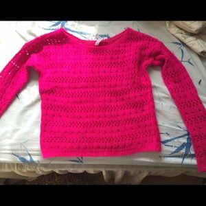Pink Aeropostale sweater